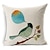 cheap Throw Pillows &amp; Covers-Country Bird Cotton/Linen Decorative Pillow Cover
