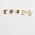 abordables Boucle d&#039;Oreille-Femme Poignets oreille - Lune, Cœur, Etoile Style Simple, Mode # 10 / 11 / 12 Pour Mariage / Soirée / Quotidien