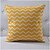 baratos Fronhas de Almofadas de Decoração-estilo moderno padrão ondulado laranja algodão / linho capa de travesseiro decorativo