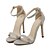 cheap Women&#039;s Sandals-Women&#039;s Shoes Stiletto Heel Heels/Open Toe Sandals Casual Black/Silver/Gold