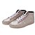 זול סניקרס לנשים-נשים נעליים דמוי עור חורף אביב קיץ סתיו נוחות שטוח ל קזו&#039;אל לבן שחור מוזהב