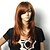 cheap Synthetic Trendy Wigs-Synthetic Wig Straight Straight Wig Brown Synthetic Hair Women&#039;s Red StrongBeauty