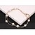 cheap Bracelets-Pearl Chain Bracelet Double Dainty Ladies Unique Design Party Casual 18K Gold Plated Bracelet Jewelry Rose Gold / Silver For Wedding Party Gift Masquerade Engagement Party Prom