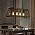 economico Luci dell&#039;isola-4-Light 0cm Stile Mini Lampadari Metallo Finiture verniciate Tradizionale / Classico 110-120V 220-240V