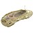 cheap Ballroom Shoes &amp; Modern Dance Shoes-Women&#039;s Belly Ballet Yoga Leatherette Split Sole Heel Indoor Chunky Heel Gold