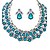 cheap Jewelry Sets-Women Luxious Bright Alloy/Acrylic Clavicle Necklace Earring Sets