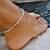 cheap Body Jewelry-Anklet Unique Design Fashion Small Women&#039;s Body Jewelry For Daily Casual Turquoise Copper Emerald Turquoise