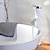 levne Klasické-Koupelna Umyvadlová baterie - Otáčecí Malované povrchové úpravy Umyvadlo na desku S jedním otvorem / Single Handle jeden otvorBath Taps