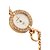 baratos Relógios de Pulseira-Mulheres Relógio de Moda Bracele Relógio Quartzo imitação de diamante Lega Banda Heart Shape Bracelete Elegantes Ouro Rose Dourado