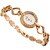 baratos Relógios de Pulseira-Mulheres Relógio de Moda Bracele Relógio Quartzo imitação de diamante Lega Banda Heart Shape Bracelete Elegantes Ouro Rose Dourado