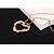 abordables Parure Bijoux-Femme Cristal Parure de Bijoux Cœur Amour Cristal Zirconium Des boucles d&#039;oreilles Bijoux Pour Mariage Soirée Quotidien Décontracté