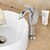 abordables Robinetteries de lavabo-Moderne Diffusion large Soupape céramique 1 trou Mitigeur un trou Chrome , Robinet lavabo
