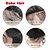 baratos Perucas de cabelo humano-Perucas de Cabelo Natural Preto jet Preto Marrom Escuro Marrom Médio # 6 Curto Médio Longo Onda Profunda