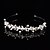 cheap Hair Jewelry-Women&#039;s Rhinestone Silver Plated Alloy Tiaras Wedding Party
