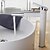 abordables Classiques-Robinet lavabo - Rotatif Finitions Peintes Vasque 1 trou / Mitigeur un trouBath Taps