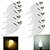 baratos Lâmpadas-YouOKLight 10pçs 200 lm E14 Luzes de LED em Vela 8 Contas LED SMD 2835 Decorativa Branco Quente / Branco Frio 220-240 V / 10 pçs / RoHs