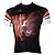 cheap Women&#039;s Cycling Clothing-ILPALADINO Men&#039;s Short Sleeve Cycling Jersey Polyester Black Animal Cartoon Bike Jersey Top Breathable Quick Dry Ultraviolet Resistant Sports Clothing Apparel / Limits Bacteria / Stretchy