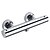 cheap Shower Faucets-Shower Faucet - Contemporary Chrome Shower Only Brass Valve Bath Shower Mixer Taps / Two Handles Two Holes