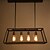 economico Luci dell&#039;isola-4-Light 0cm Stile Mini Lampadari Metallo Finiture verniciate Tradizionale / Classico 110-120V 220-240V