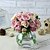 זול פרח מלאכותי-משי פרחי חתונה זר פרחים לשולחן זר 1