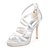 billige Brudesko-Women&#039;s Stiletto Heel Faux Leather Spring / Summer Pink / Champagne / Ivory / Wedding / Party &amp; Evening
