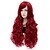 cheap Synthetic Trendy Wigs-Synthetic Wig Wavy Wavy Wig Long Fuxia Synthetic Hair Women&#039;s