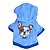 Χαμηλού Κόστους Ρούχα για σκύλους-Γάτα Σκύλος Φούτερ με Κουκούλα Κινούμενα σχέδια Καθημερινά Χειμώνας Ρούχα για σκύλους Μπλε Ροζ Στολές Πολική Προβιά Βαμβάκι XS Τ M L