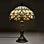 abordables Lampes de Table-Tiffany Multi-teintes Lampe de Table Pour Verre 220-240V Jaune