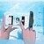 olcso Mobiltelefon tokok &amp; Képernyő védők-Case Kompatibilitás iPhone 6s Plus / iPhone 6 Plus / Univerzális Vízálló / Betekintő ablakkal Erszény Egyszínű Puha PC
