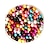cheap Beads &amp; Jewelry Making-Beadia 100g(Approx 1000Pcs)  ABS Pearl Beads 6mm Round Mixed Color Plastic Loose Beads For DIY Jewelry Making
