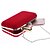 cheap Clutches &amp; Evening Bags-Women&#039;s Bags Polyester Evening Bag Crystal / Rhinestone Solid Colored Black / Red