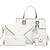 abordables Ensembles de Sacs-Femme Sacs PU Ensembles de Sac Ensemble de 5 pcs Couleur Pleine Blanc / Noir / Fuchsia