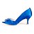 economico Scarpe col tacco da donna-Per donna Raso Primavera / Estate / Autunno A stiletto Con diamantini Blu / Oro / Viola / Matrimonio