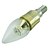 abordables Ampoules électriques-5 W 3000 lm E14 Ampoules Bougies LED C35 25 Perles LED SMD 2835 Décorative Blanc Chaud 100-240 V / 220-240 V / 110-130 V / 1 pièce