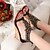 cheap Women&#039;s Sandals-Women&#039;s Shoes Leatherette Spring Summer Fall Wedge Heel For Casual Outdoor Dress Black Almond