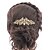 cheap Hair Jewelry-8.5cm Gold Nobby Hair Comb Tiara Headpieces Wedding Bridal Jewelry for Party