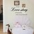 cheap Wall Stickers-Wall Stickers Wall Decals Style Every Love Story English Words &amp; Quotes PVC Wall Stickers