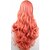halpa Räätälöidyt peruukit-Synteettiset peruukit Kihara Tyyli Suojuksettomat Peruukki Punainen Synteettiset hiukset Naisten Punainen Peruukki Cosplay-peruukki