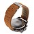 Недорогие Relógio Estilo Militar-JUBAOLI Men&#039;s Wrist Watch Aviation Watch Quartz Oversized Calendar / date / day Leather Brown / Khaki Analog - White Black Red