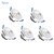 abordables Lampes Encastrées LED-zdm 5pcs dimmable 3x2w haute puissance led lampe 500-550 lm led plafonniers encastrés retrofit leds chaud blanc froid ac 110v / ac 220v