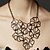 preiswerte Halsketten-Party / besondere Gelegenheit Blume Halsketten klassischen weiblichen Stil