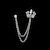 abordables Pin&#039;s et broches-broche couronne (1pc) ovaljewelry glands / crossover / style bohème élégant