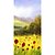cheap Oil Paintings-Oil Painting Decoration Abstract Landscape Hand Painted Canvas with Stretched Framed - Set of 3