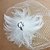 cheap Fascinators-Feather / Net Fascinators / Flowers / Birdcage Veils with 1 Wedding / Special Occasion Headpiece