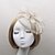 cheap Headpieces-Feather Net Fascinators Flowers 1 Wedding Special Occasion Headpiece