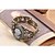 cheap Bracelets-Women&#039;s Bracelet Bangles Wide Bangle Hollow Cameo Engraved Ladies Vintage Open Party Alloy Bracelet Jewelry Gold For Daily
