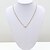 cheap Necklaces-Women&#039;s Crystal Choker Necklace Double Ladies European Fashion 18K Gold Plated Stainless Steel Rhinestone Necklace Jewelry For Wedding Party Daily Casual / Imitation Diamond / Austria Crystal