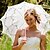 levne Svatební obchod-rovná rukojeť Krajka Svatební / Denní / Plesová maškaráda Deštník Deštníky 78 cm (cca 30,7&quot;)