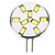 Недорогие Светодиодные двухконтактные лампы-Точечное LED освещение 450 lm G4 9 Светодиодные бусины SMD 5730 Тёплый белый Холодный белый 12 V