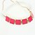 cheap Necklaces-Women&#039;s Crystal Statement Necklace European Fashion 18K Gold Plated Rhinestone Imitation Diamond Watermelon Necklace Jewelry For / Austria Crystal